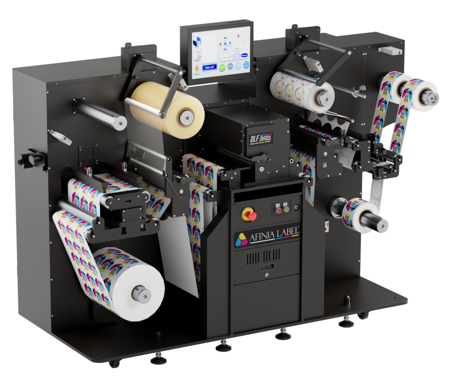 DLF Quattro 4x Plotter Digital Finisher